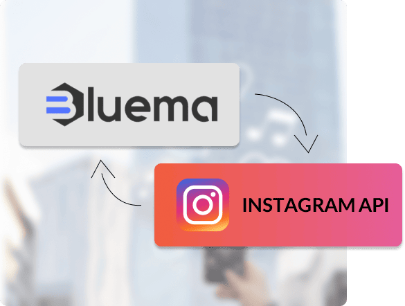 bluema in side instagrtam api